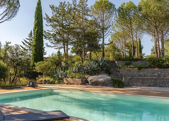Maison d'hôtes Au Pied Des Cévennes - Domaine Les Terres Aoyama Saint Julien Les Rosiers